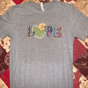 Bella Canvas Western Cactus/Serape T-Shirt